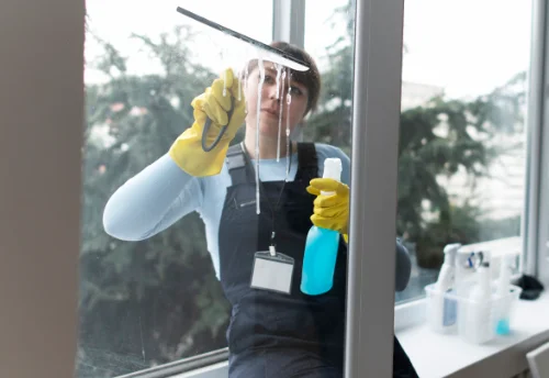 Nettoyage de vitres intérieures et extérieures à Saint-Privat-la-Montagne